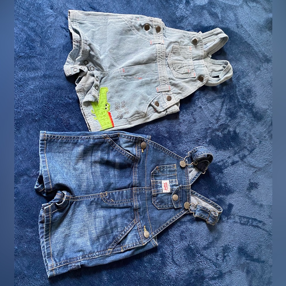 Kids Denim Overalls